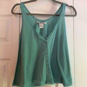 Teal Sleeveless Top